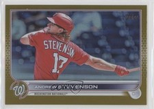 2022 Topps Update Gold Foil Andrew Stevenson #US173 0b3