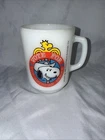 Vintage 1980 Anchor Hocking"Vote For The American Beagle"Milk Glass Mug Series 2