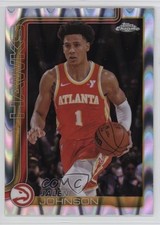 2025-26 Topps Chrome RayWave Refractor Jalen Johnson #56 5y7