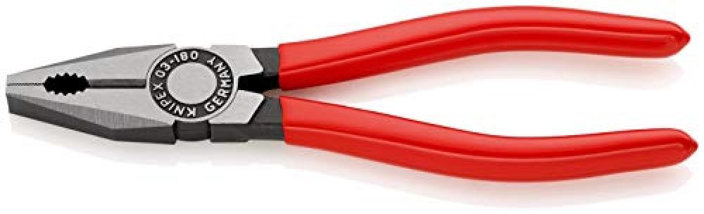 Pinza Universale KNIPEX 03 01 180 SB | Resistenza 60 HRC e Qualità Tedesca