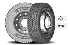 PNEUMATICI NUOVI 235/75R17,5 LANDSPIDER LONGTRAXX DR660 132/130M con 3PMSF