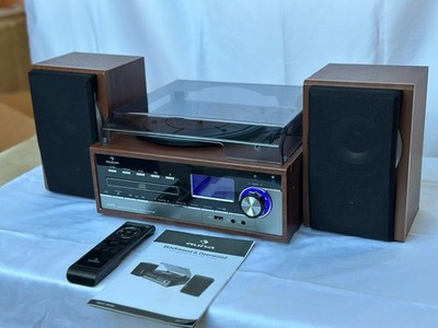 Auna Kompaktanlage  Blackwood & Deerwood'' neu, Plattenspieler