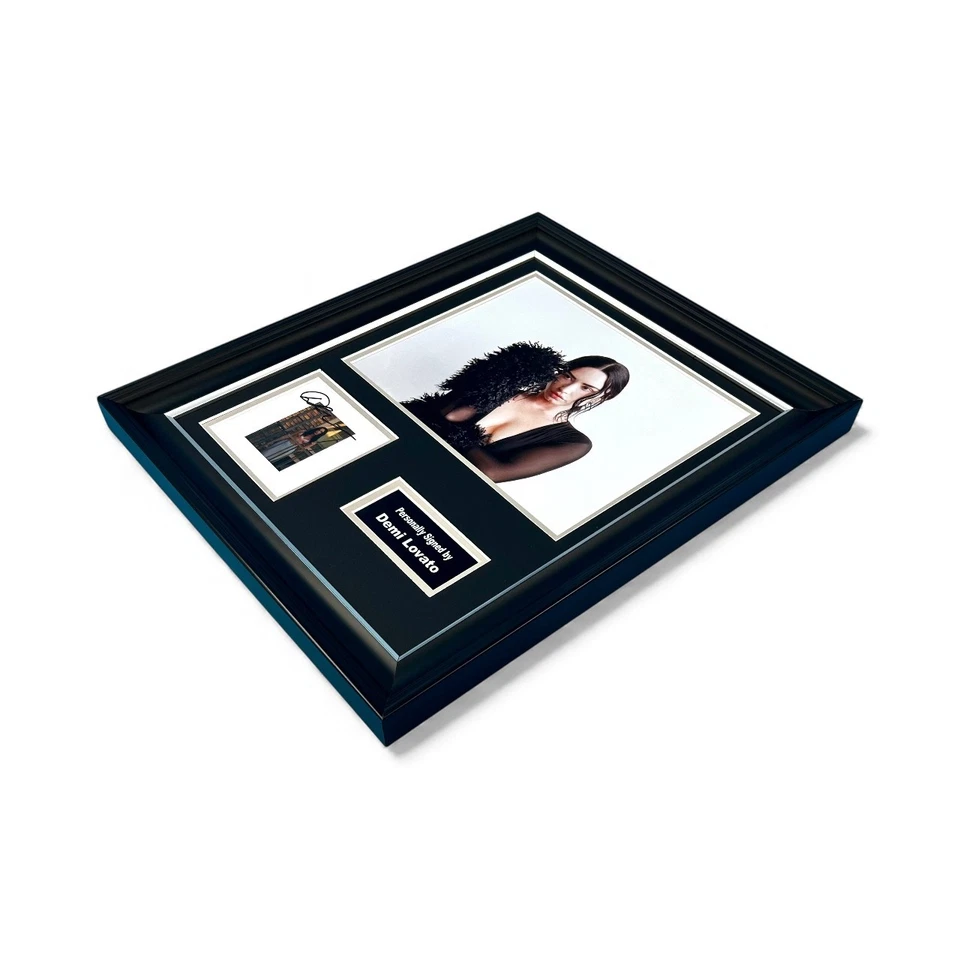 Demi Lovato  SIGNED It's Not That Deep Artwork Display & COA Autographed Music - Image 3 of 4