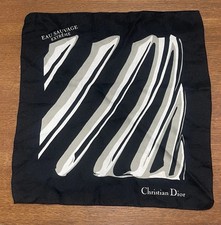Christian Dior Eau Sauvage Extrême Pocket Square Handkerchief Scarf