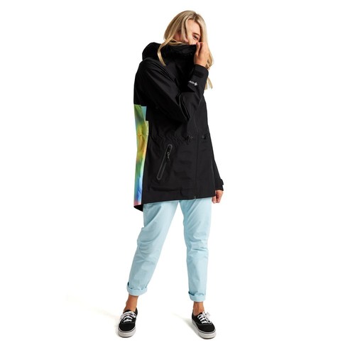 Burton Gore-Tex Packrite Parka Jacket Womens in True Black Mirridescence - Size - Picture 1 of 2