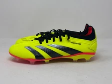 Adidas Predator Pro FG Mens Soccer Cleats Neon yellow Black IG7776