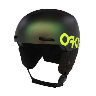Oakley MOD1 PRO Snow Helmet Silver/Green Colorshft FP Large