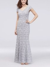 ALEX EVENINGS Evening Gown Formal Dress Size 8 Weddings Mother of the Bride Prom
