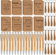 PerKoop 48 Pcs Christian Party Favors 3 x 5 Inch as shown in the pictures 