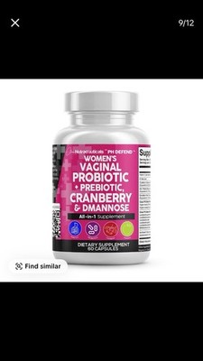 Clean Nutra Women s Vaginal Probiotic + Prebiotic Cranberry & Dmannose