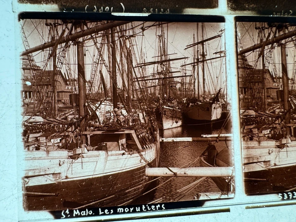 Boite 21 Vues Photo Verre Stéréo 6x13 Bretagne Divers Normandie Lieux A Dater - Photo 2/4