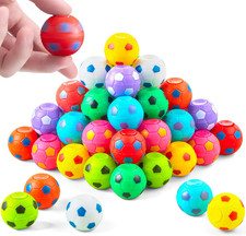 36 Pack Soccer Fidget Spinners Stress Balls Party Favors Kids Classroom Box Toys