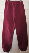 Boy's Burgundy Jerzee's Sweat Pants/ US Size M 10-12/ Boy's Sweat Pants