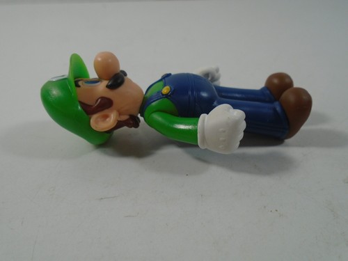 NINTENDO--SUPER MARIO--2.5" LUIGI MINI FIGURE (LOOK) ARMS TO SIDE - Bild 4 von 5