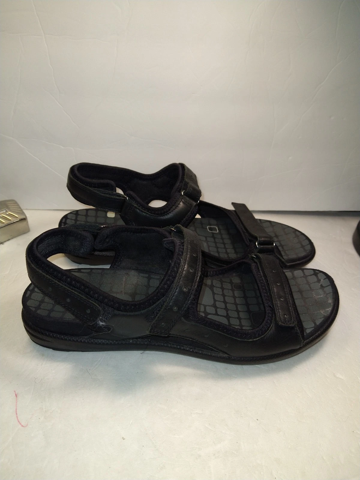 Ecco Jab sandali neri donna tg 9(40)