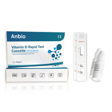 2Pcs Vitamin D Test Kit Rapid Vitamin D Level Deficiency for Home Health Check