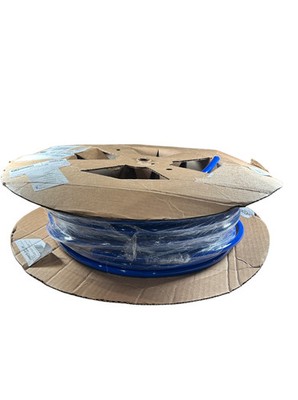 Coilhose PT1220-250B 8 mm ID x 12 mm OD x 250' L 120 PSI Blue Polyurethane Tube