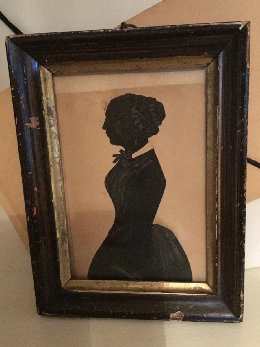 Antique Silhouette In Antique Picture Frames for sale | eBay