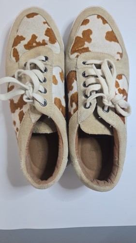 Myra Daddle Damen-Sneaker US 8 Rindslederhaar & Wildleder Western Cowgirl - Bild 2 von 6
