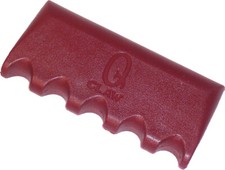 Q-Claw QCLAW Portable Pool/Billiards Cue Stick Holder/Rack - 5 Place - Burgundy