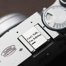 Reply style Metal Camera Hot Shoe Cover For Nikon Fuji Canon Sony Leica