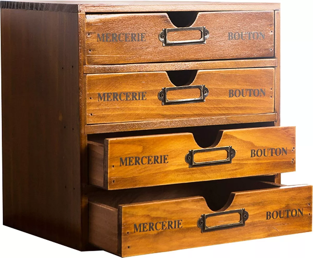 Desktop organizer clearance with drawers
