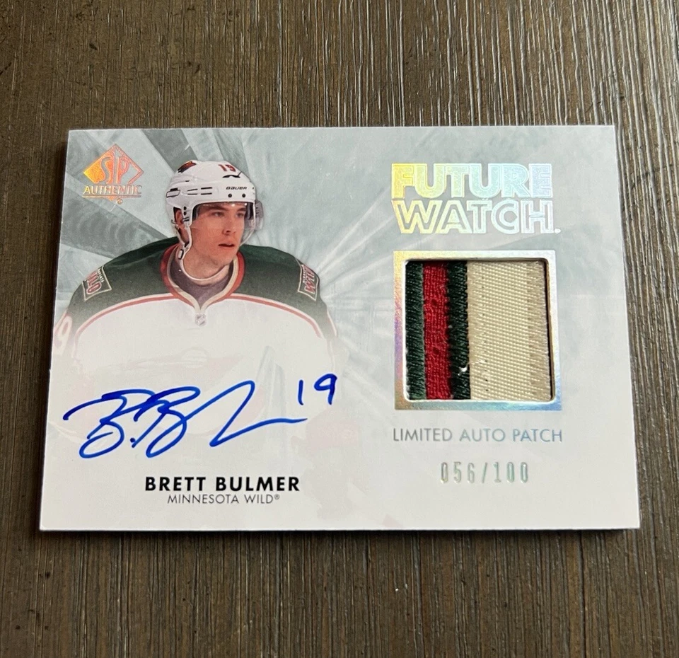 2011-12 SP Authentic Future Watch Auto & FWAP RPA Patch RC /100 #271 Wild - Image 3 of 4