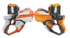 Lazer Tag Set of 2 Single Blaster Battle Pack NERF SP01 SP02 Game