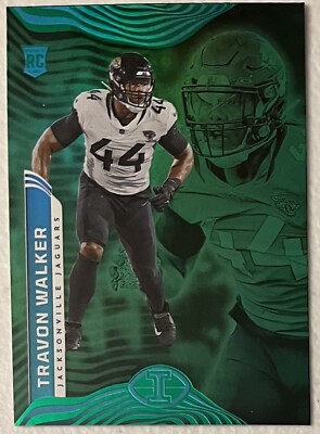 2022 Panini Illusions Emerald Parallel RC Travon Walker Jacksonville Jaguars