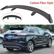 Carbon Fiber Look 52" Rear Roof Trunk Spoiler Wing Lip For Ford Edge 2007-2024