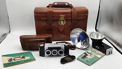 Vintage David White Stereo Realist 35mm F3.5 3D Film Camera Vintage David White Stereo Realist 35mm F3.5 3D Film Camera