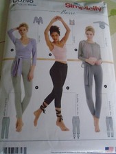 0746 PATRON SIMPLICITY TENUE SPORT DANCE YOGA   TAILLE XXS A XXL 