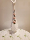 SALE! WAS 40 VTG 70S SIGNED FENTON VASE HANDPAINTED FRANCIS BURTON
