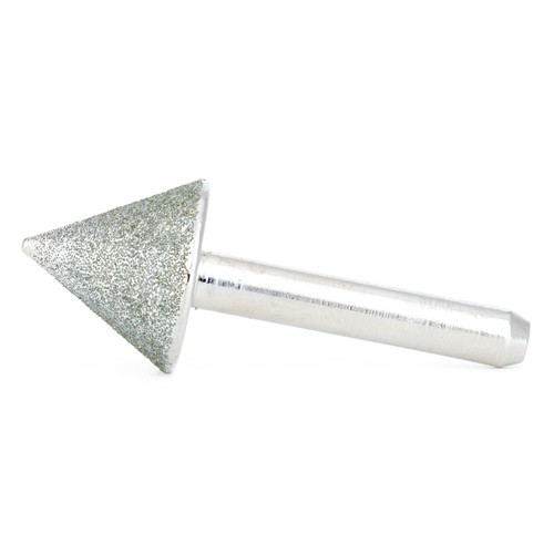 Cabezal de molienda cónico de diamante de 60 grados 80 brocas de rebabas rotativas con orificio de bisel de grano - Imagen 18 de 27