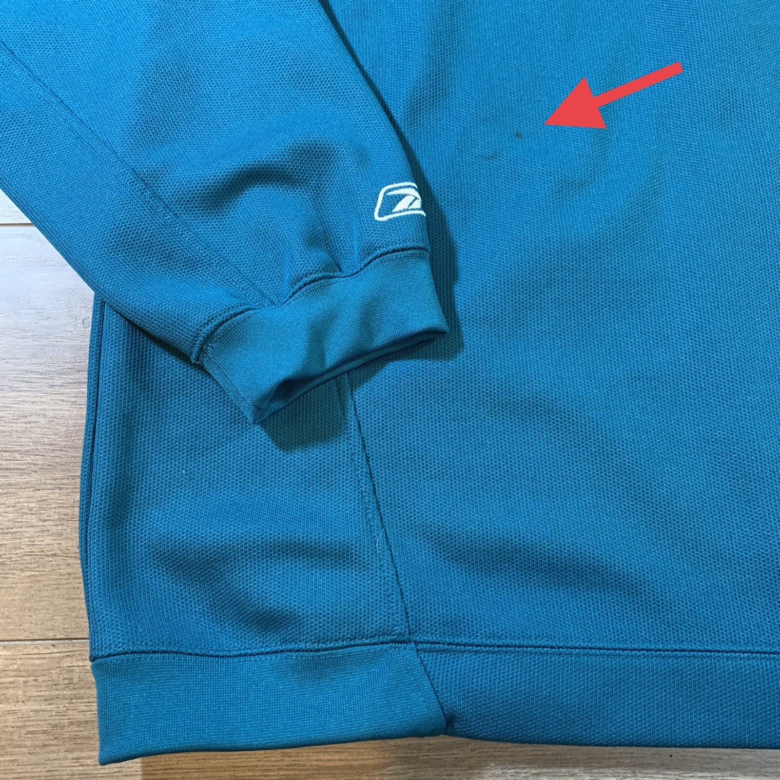 Jacksonville Jaguars Reebok NFL Full Zip Hooded Jacket Hoodie Rare Size XL Blue thumbnail 10