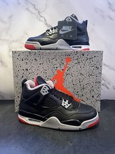Air Jordan 4 Bred Reimagined GS FQ8213-006, Size 4Y, Deadstock Fast Shipping