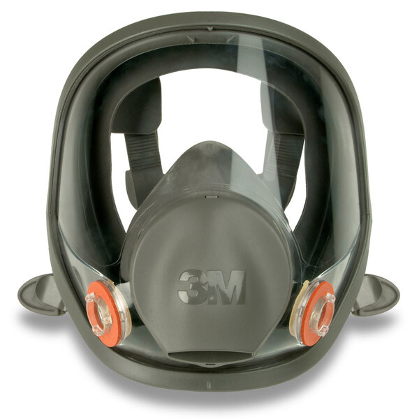 3M 6000 SERIES FULL FACE MASK GREY M