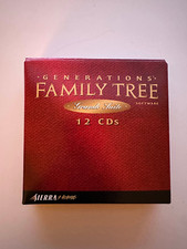 Sierra Home - Generations Grande Suite and Deluxe Edition Family Tree Software