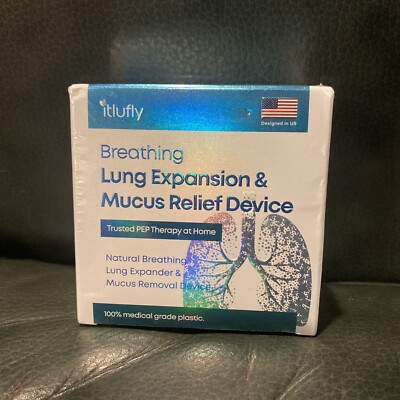 Itlufly - Breathing Lung Expansion & Mucus Relief Device Fast Free Shipping i