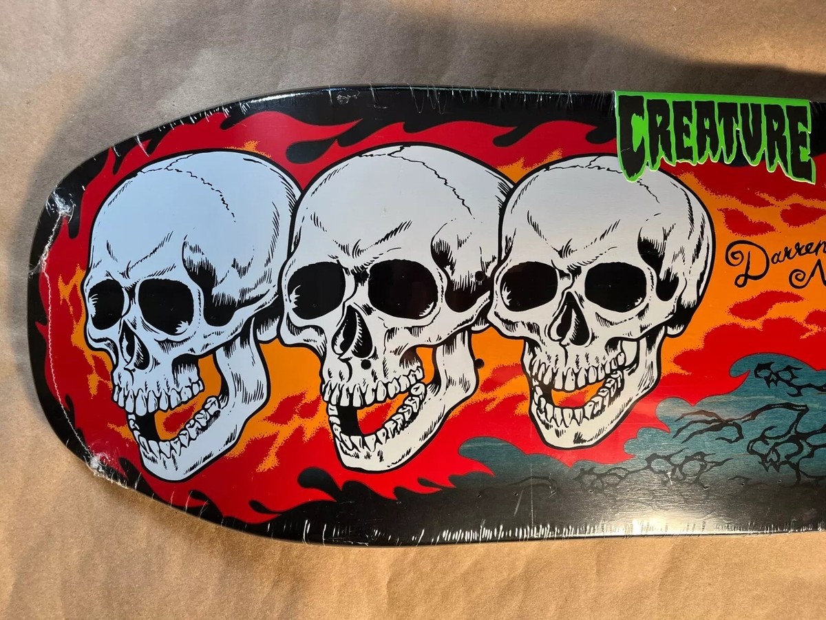 Creature Darren Navarrette 3 Skulls 8.8 Reissue Skateboard Deck | eBay