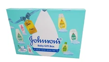 Johnson's Baby Gift Box 6pc Set w/Free Comb