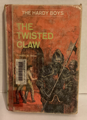 The Twisted Claw Franklin W Dixon Hardy Boys Mystery Story #18 Hardcover 1969