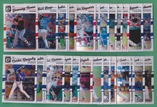 2017 Donruss Optic Baseball - Pick One - Fill Your Set #1-#165