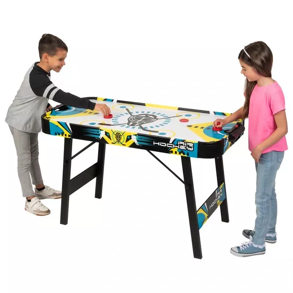 4ft Air Hockey Game Table Kids Family Play Toy Xmas Gift