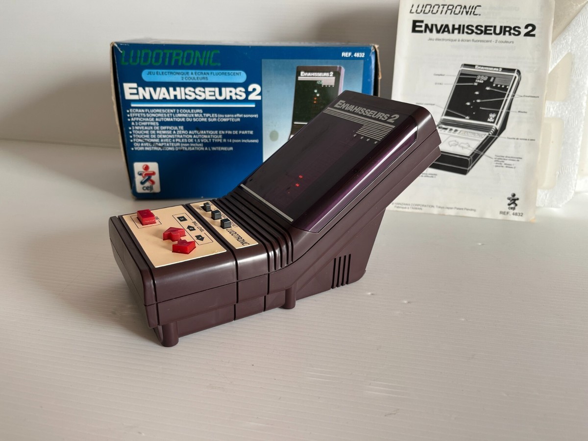 JEU ÉLECTRONIQUE VINTAGE LUDOTRONIC ENVAHISSEURS 2 EUR 80,00 - PicClick FR
