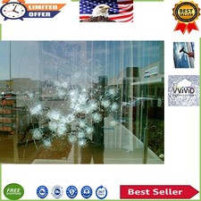 12 Mil Clear Impact Resistant Window Film - 30" x 10 ft for Ultimate Safety