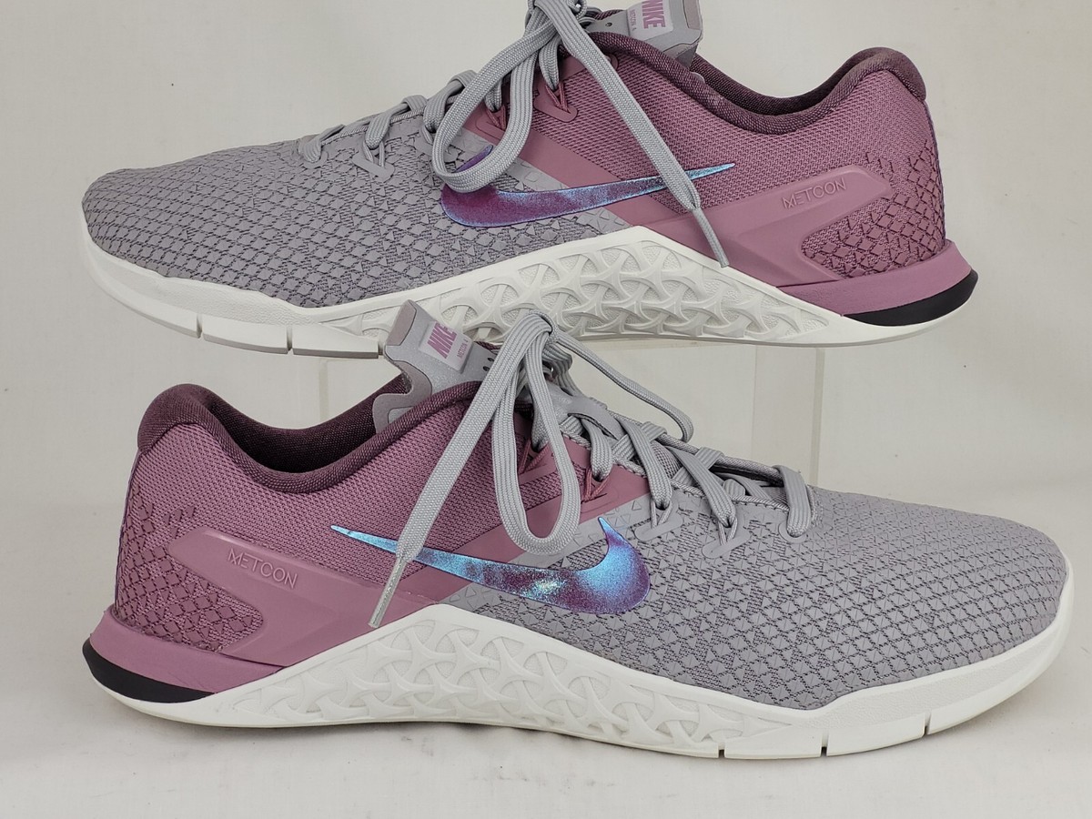 Nike Metcon XD Running Athletic Shoes Purple Grey Womens Size 10