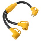 Répartiteur de puissance Y double sortie pour Tesla Model 3 S X Y RV EV charge 50Amp 3ft