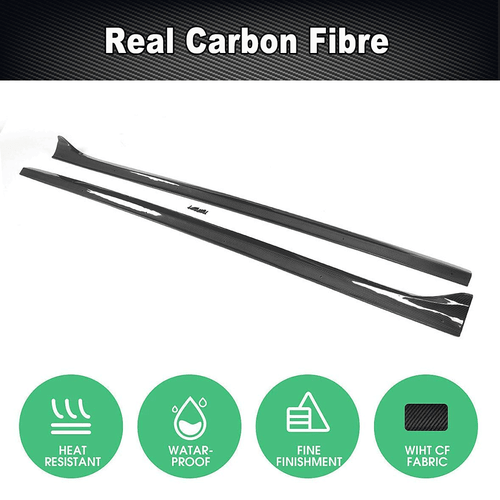 Alerón de faldones laterales de carbono para Audi A5 S5 8T B8 S-Line 2008-2016 - Imagen 7 de 13