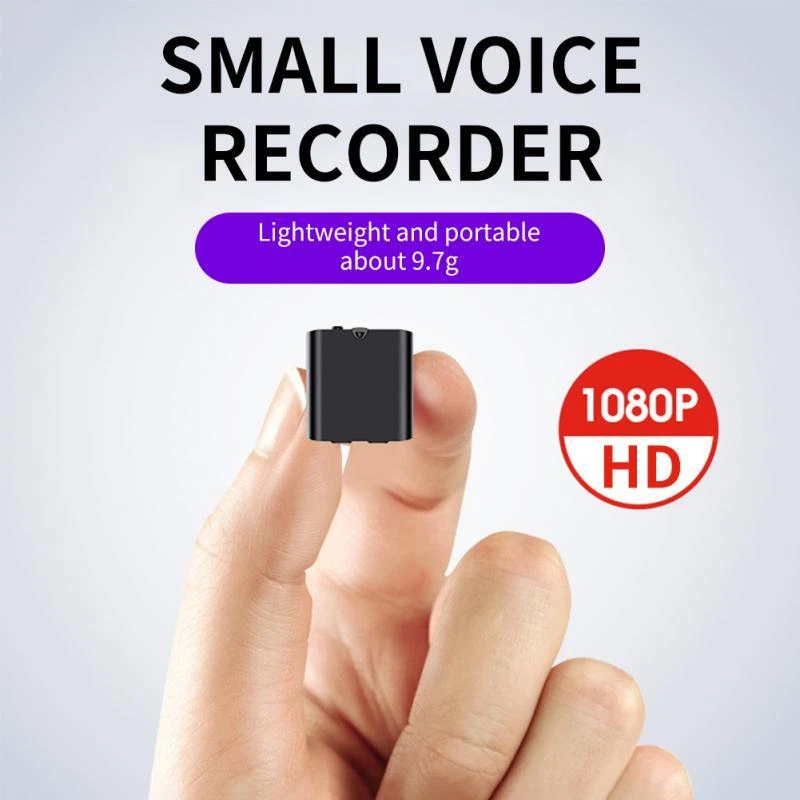 Small Voice Record Activated Mini Digital Micro Sound Audio Recorder 8/16/32GB - Image 2 of 4